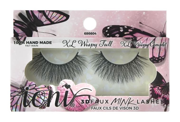 IONI 3D Wispy Full Dramatic Faux Mink Eyelashes, XL