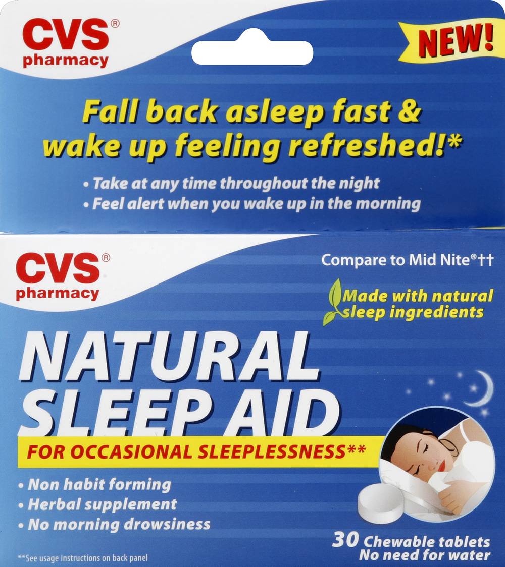 CVS Pharmacy Natural Sleep Aid (30 ct)