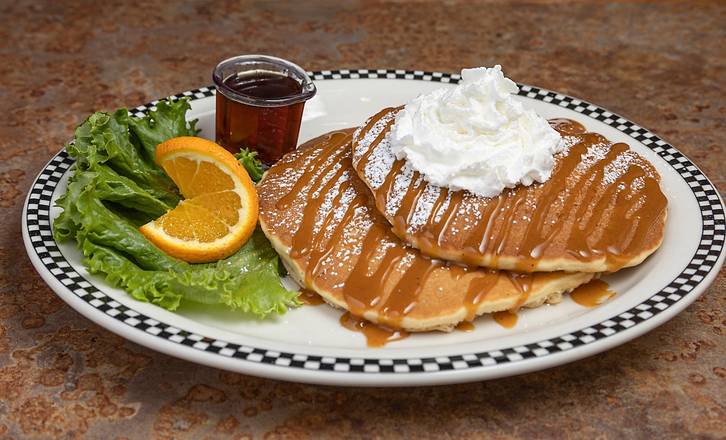 Pumpkin Spice Sweet Cream Pancakes