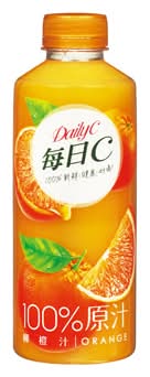 每日C 100%柳橙汁 (800 mL)