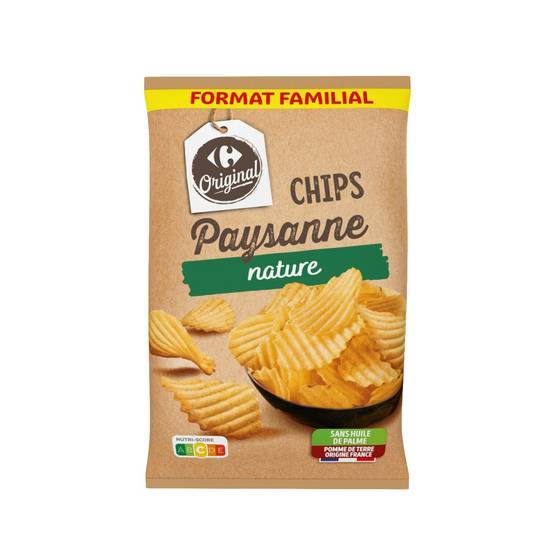 Carrefour Original - Chips paysanne nature