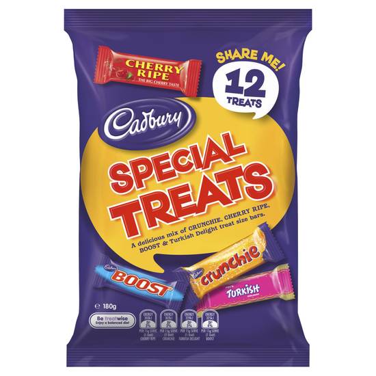 Cadbury Special Treats Chocolate Sharepack (12 Pack) 180g