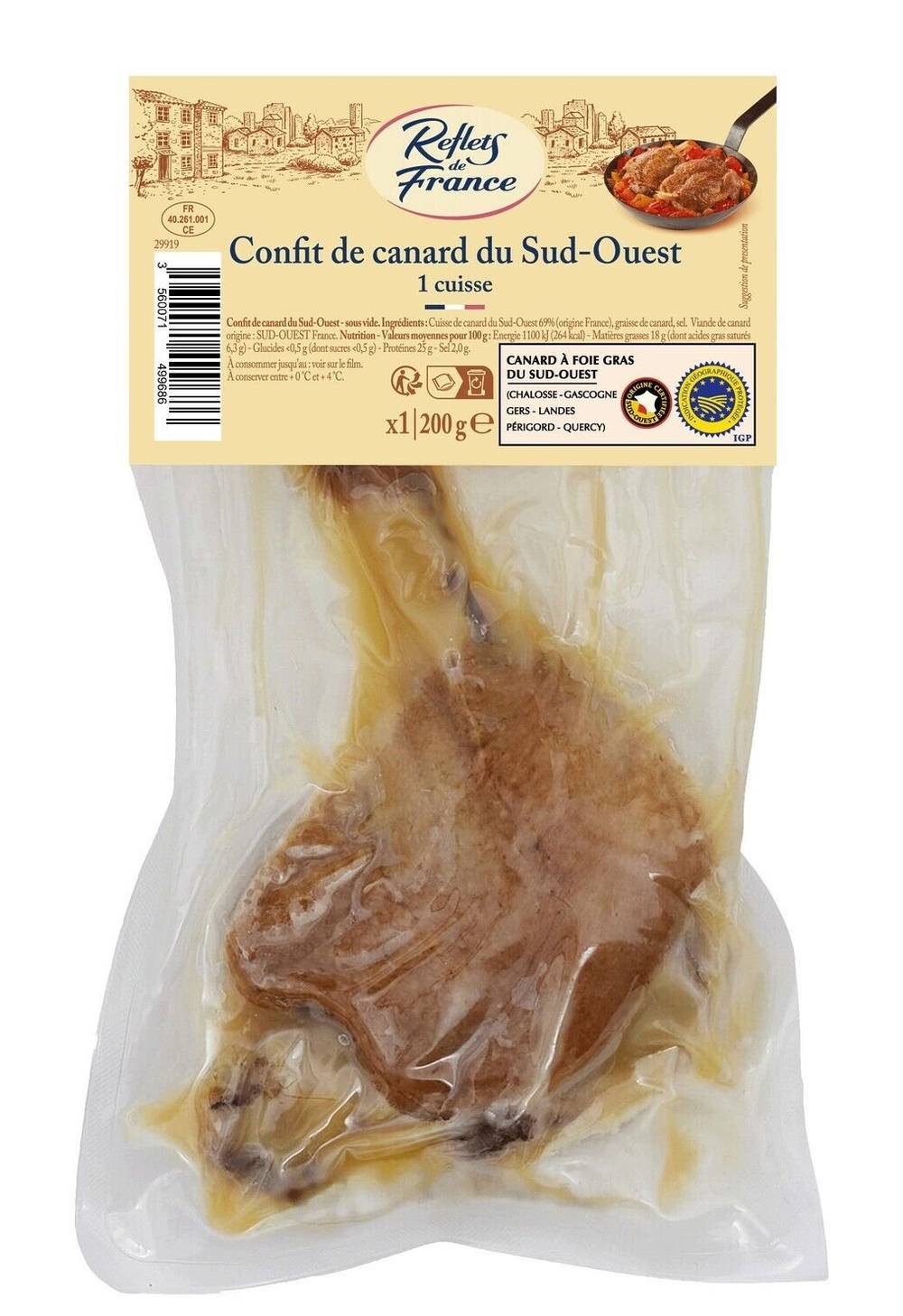 Reflets de France - Confit de canard (200g)