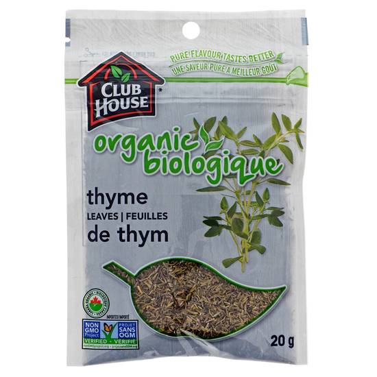 Club House Organic Thyme Leaves (20g)