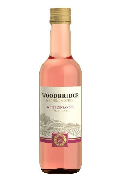 Woodbridge White Zinfandel Wine (187ml plastic bottle)