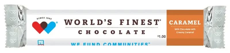 World's Finest Chocolate Caramel Milk Bar