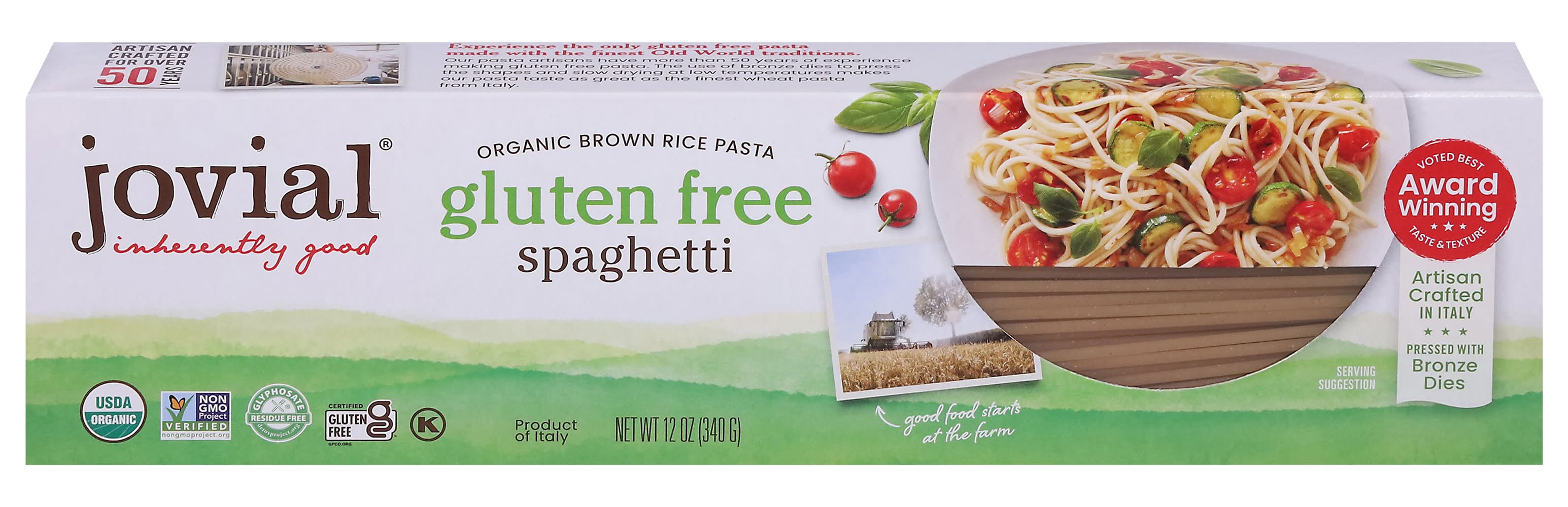 Jovial Original Gf Spaghetti Brown Rice Pasta