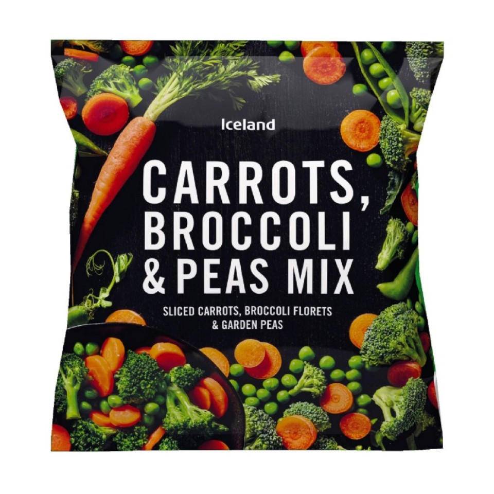 Iceland Carrots Broccoli and Peas Mix