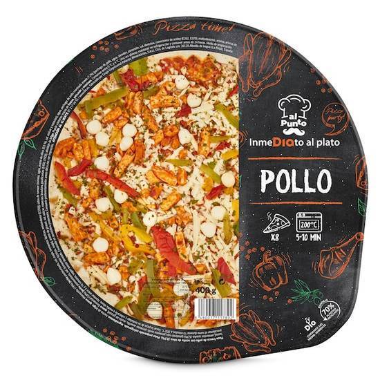 Pizza pollo Al Punto bandeja 400 g