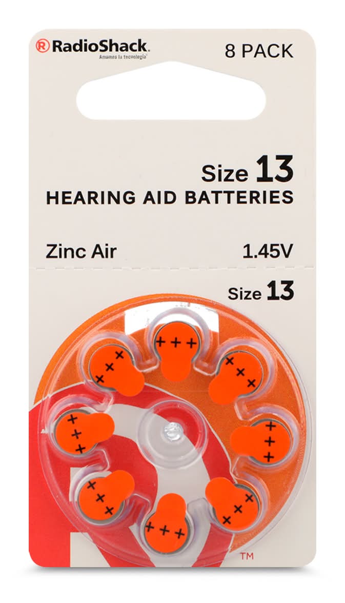 BATERÍA AUD RS ZINC AIR 13 8PZ