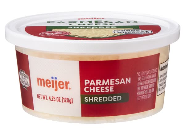 Meijer Shredded Parmesan Cheese (4.3 oz)