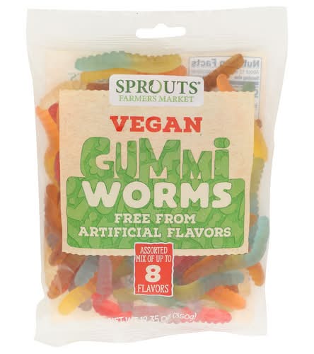 Sprouts Vegan 8 Flavor Gummi Worms