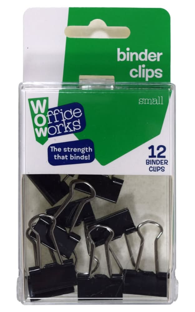 Office Works 3/4" Binder Clips