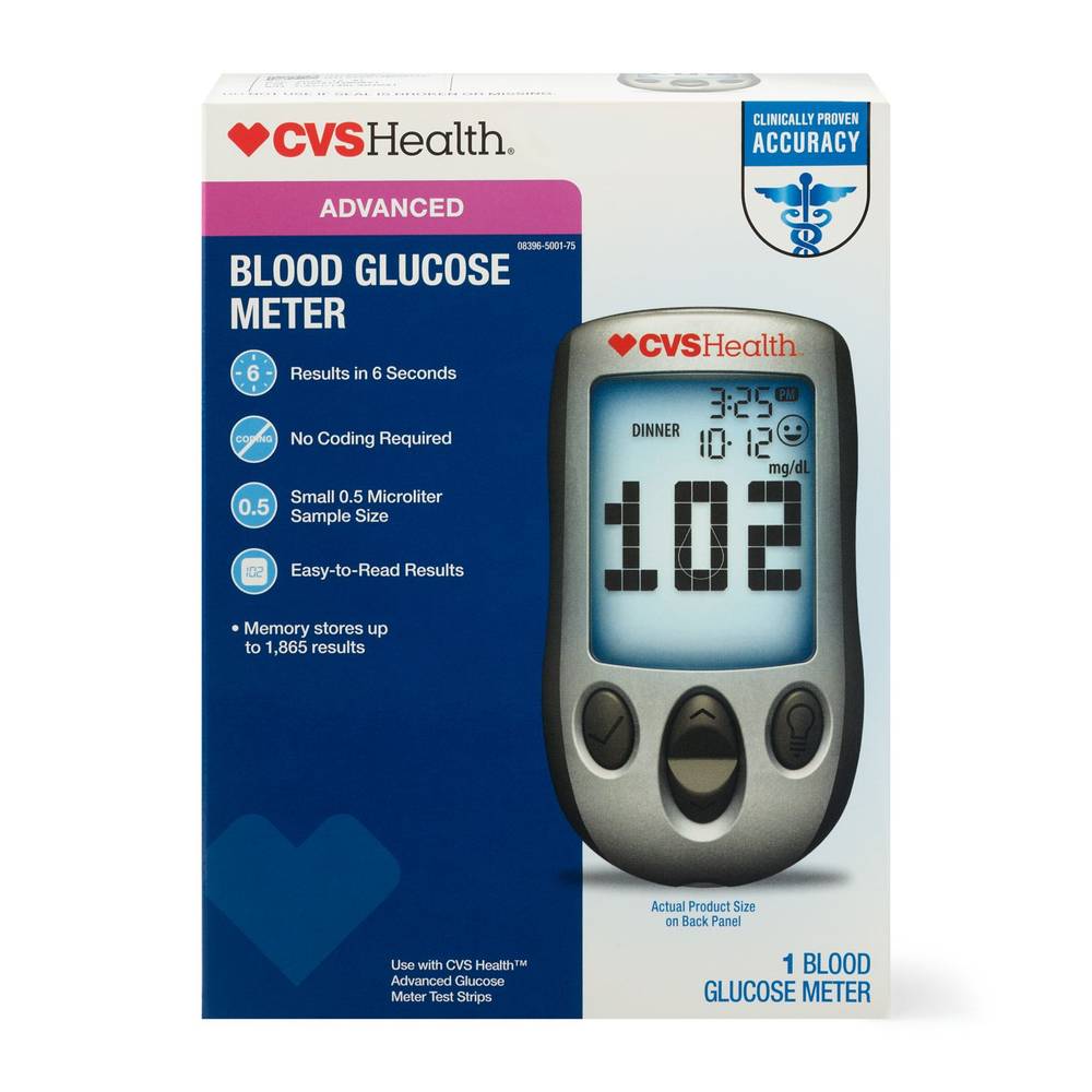 Cvs Health Advanced Glucose Meter