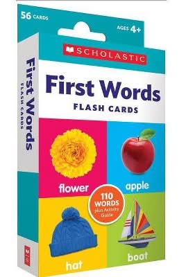 First Words Flash Cards