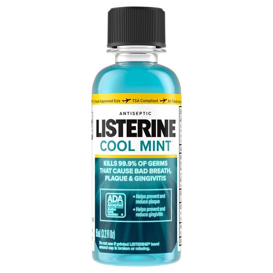 Listerine Cool Mint Antiseptic Mouthwash For Bad Breath