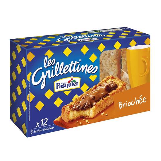 Biscottes tartines grillées briochées Grilletine x14