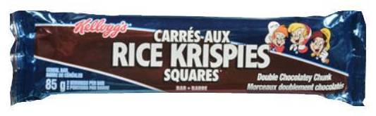 Kellogg's Rice Krispie Square Big Bar, Double Chocolate Chunk (85 g)