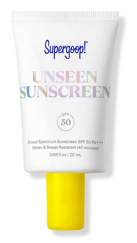 Supergoop! Unseen Sunscreen SPF 50 Invisible Sun Protection 0.68 oz