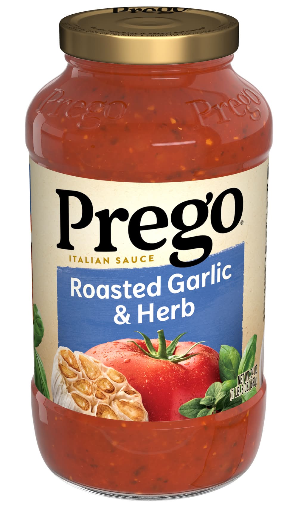 Prego Italian Sauce, Roasted Garlic & Herb (24 oz)