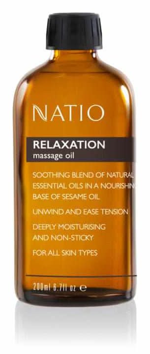Natio Massage Oil - Relaxation 200ml