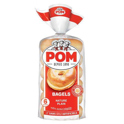Pom bagels nature