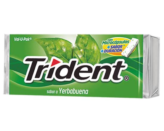 TRIDENT CHICLE 18S YERBABUENA 30.6 GR