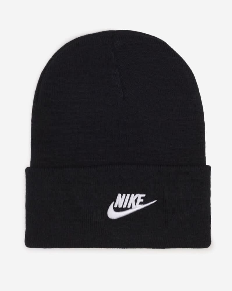 Nike Peak Futura Beanie, OS, Black-White