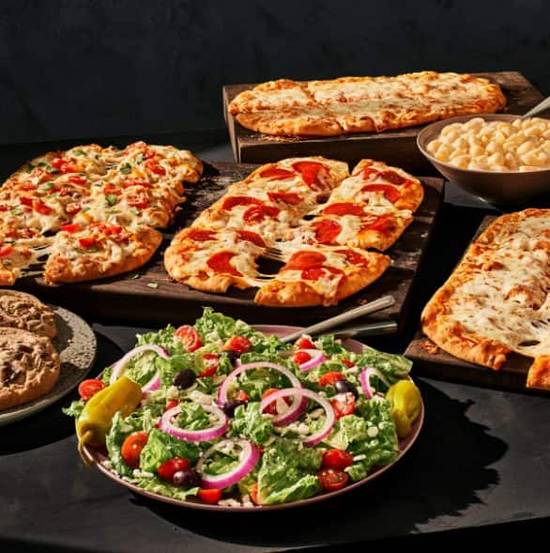 4 Flatbread Pizza Family Feast with Cookies