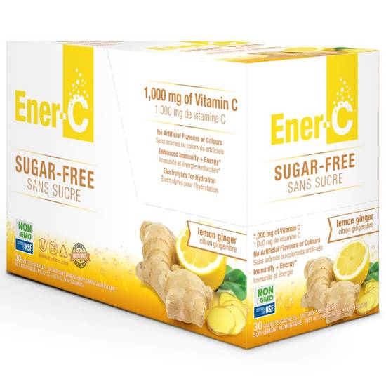 Ener-C Lemon Ginger Vitamin C 1000 mg (30 units)