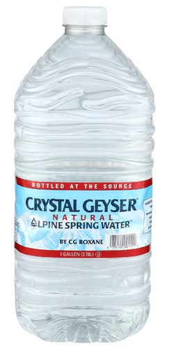 Crystal Geyser Alpine Spring Water - 1 Gallon