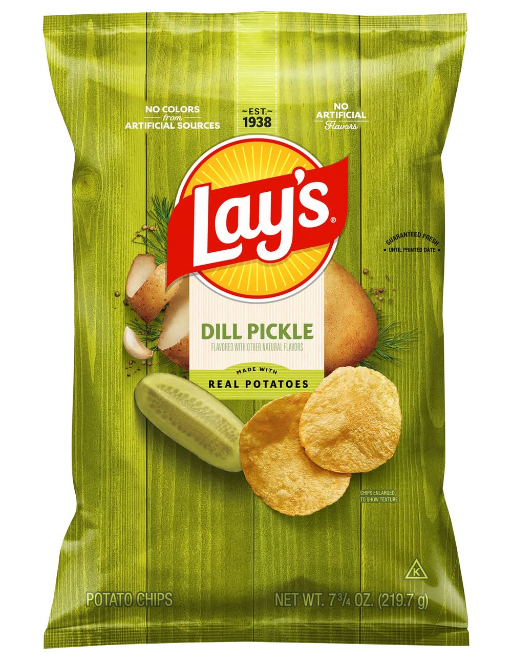 Lay's Potato Chips, Dill Pickle (7.75 oz)