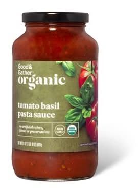 Good & Gather Organic Tomato Basil Pasta Sauce (24 oz)