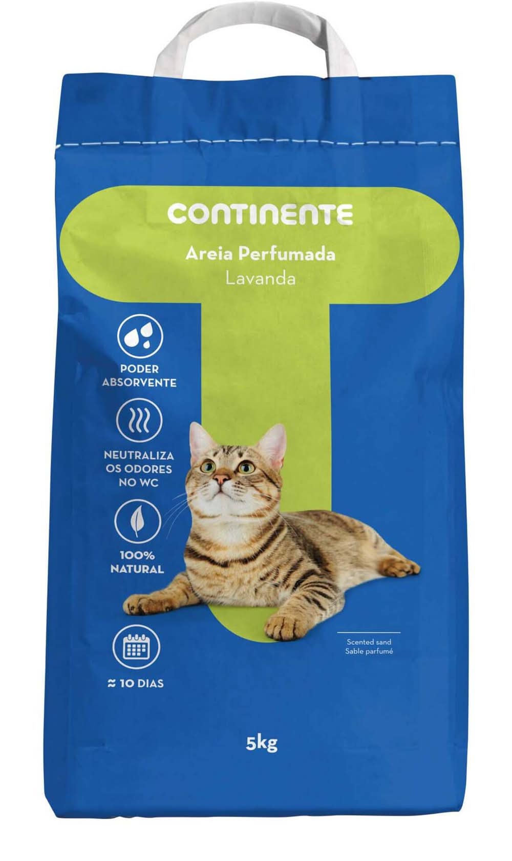 Areia Natural Lavanda Continente (emb. 5 kg)