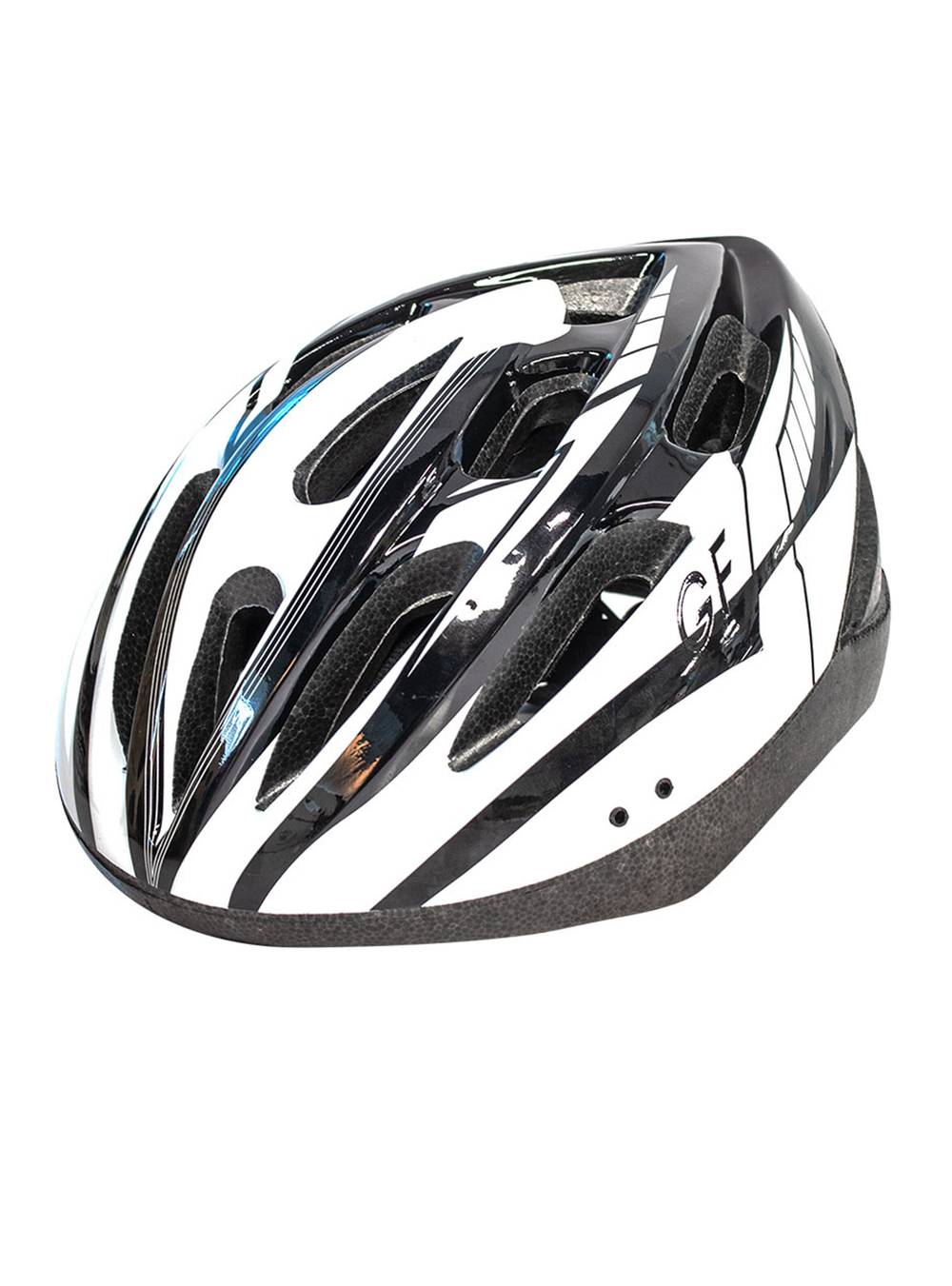 Radost casco de ciclismo blanco y negro (1 u)