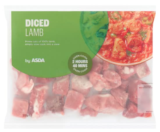 ASDA Diced Lamb (350g)
