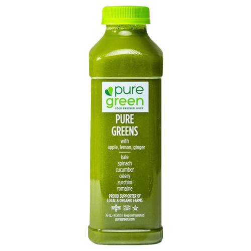 Pure Green Cold Pressed Juice (16 oz)
