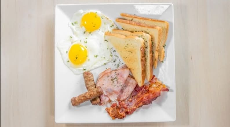 Fried eggs