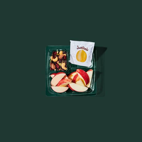 Apples, PB & Trail Mix Snack Box