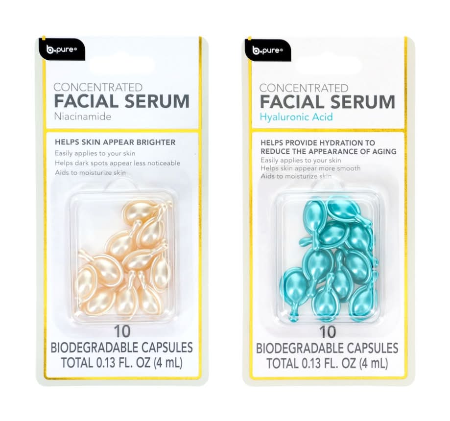 B.pure Concentrated Moisturizing Facial Serum Biodegradable Capsules (2 x 10 ct)