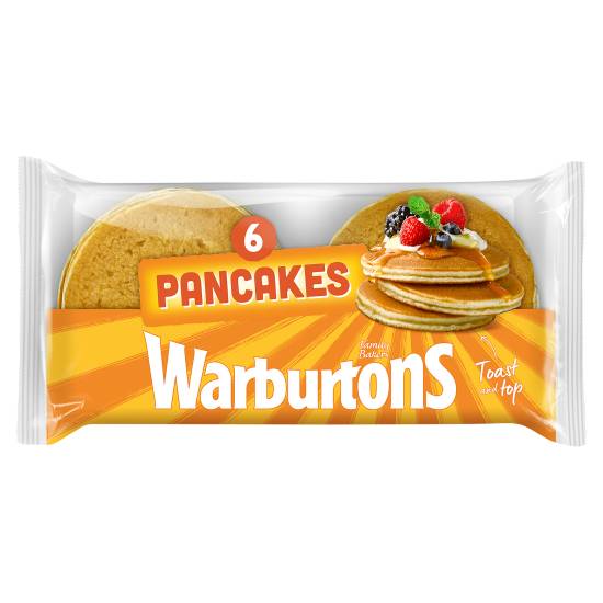 Warburtons 6 Pancakes