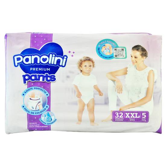 PANOLINI PAÑAL INF PREMIUM PANTS XXL*32