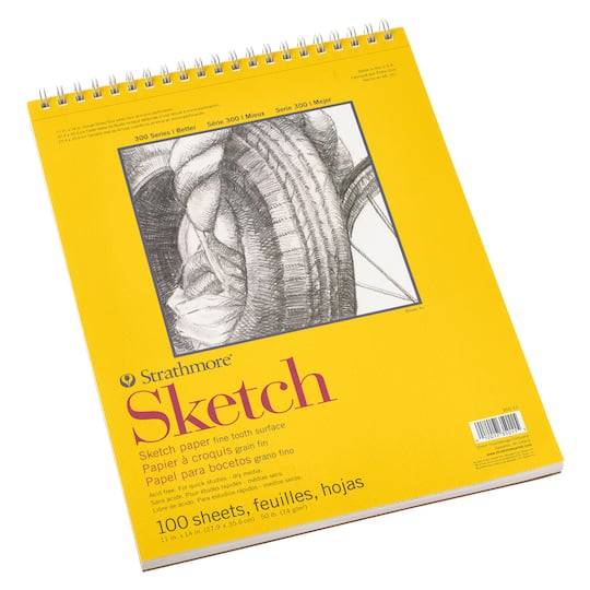 Strathmore 300 Series Wired Sketch Paper Pad