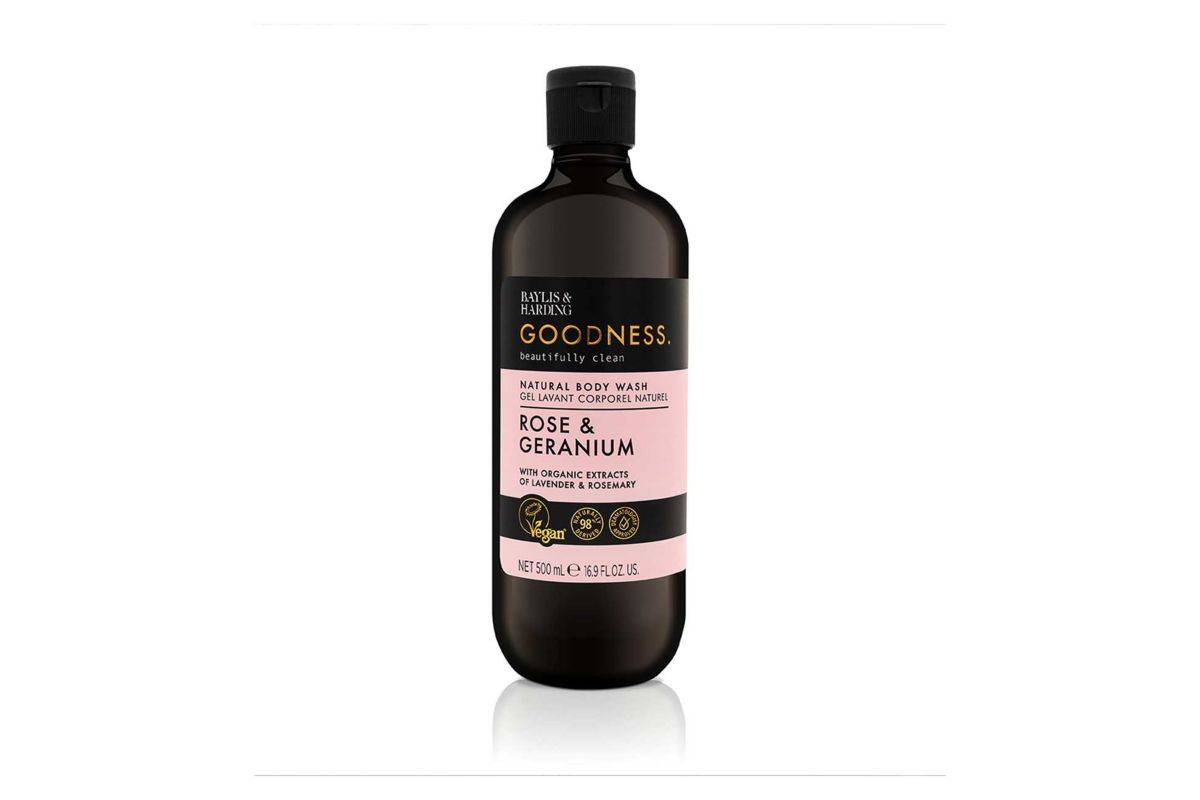 Baylis & Harding Goodness Rose & Geranium 500ml Body Wash