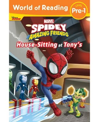 WOR: Spidey and His Amazing Friends: Housesitting at Tony’s - by Disney Books (Paperback)