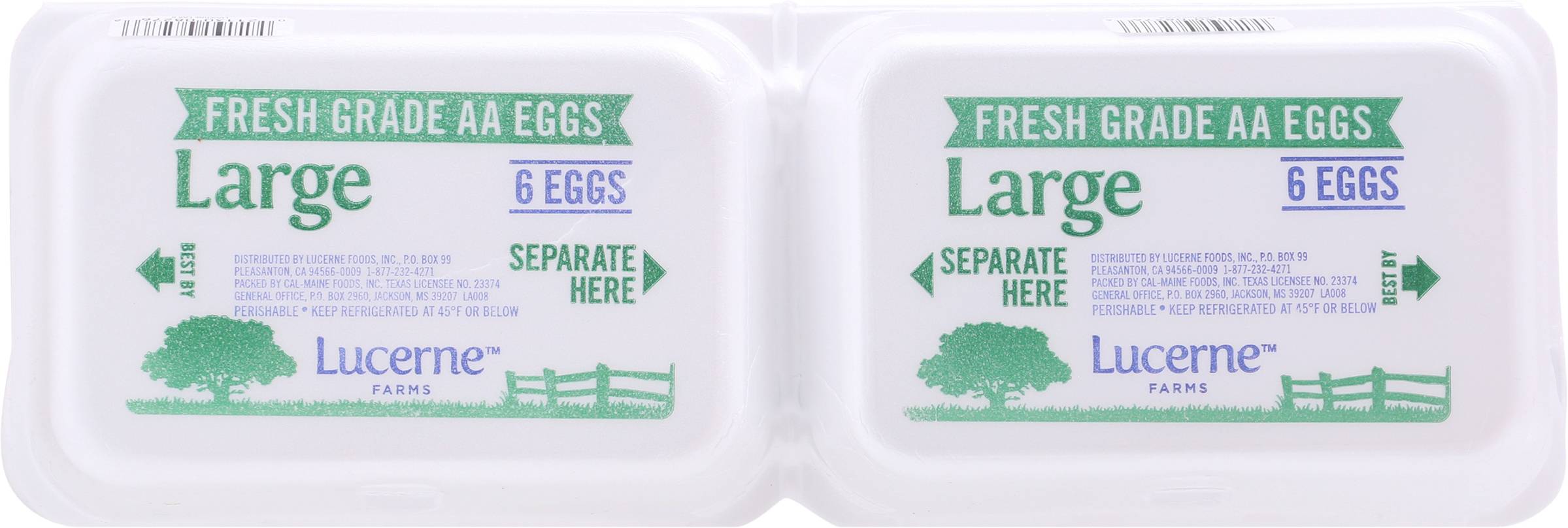 Lucerne Grade Aa Eggs, Large (1.5 lbs, 6 ct)