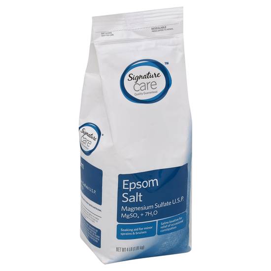 Signature Epsom Salt Magnesium Sulfate U.s.p