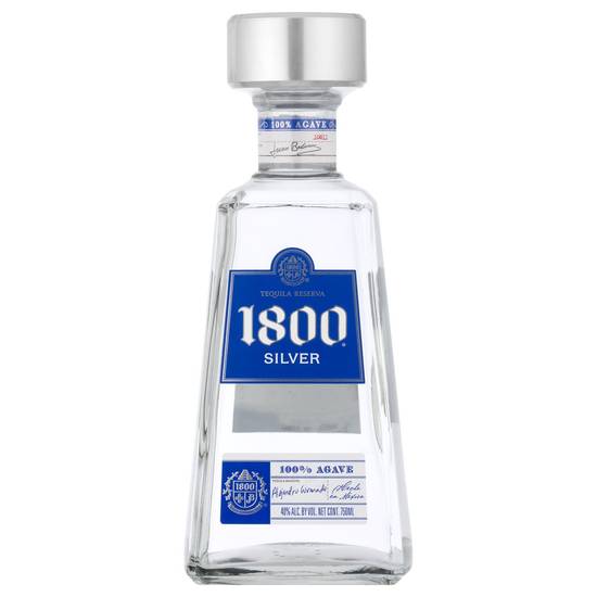 1800 100% Agave Silver Tequila Reserva (750 ml)