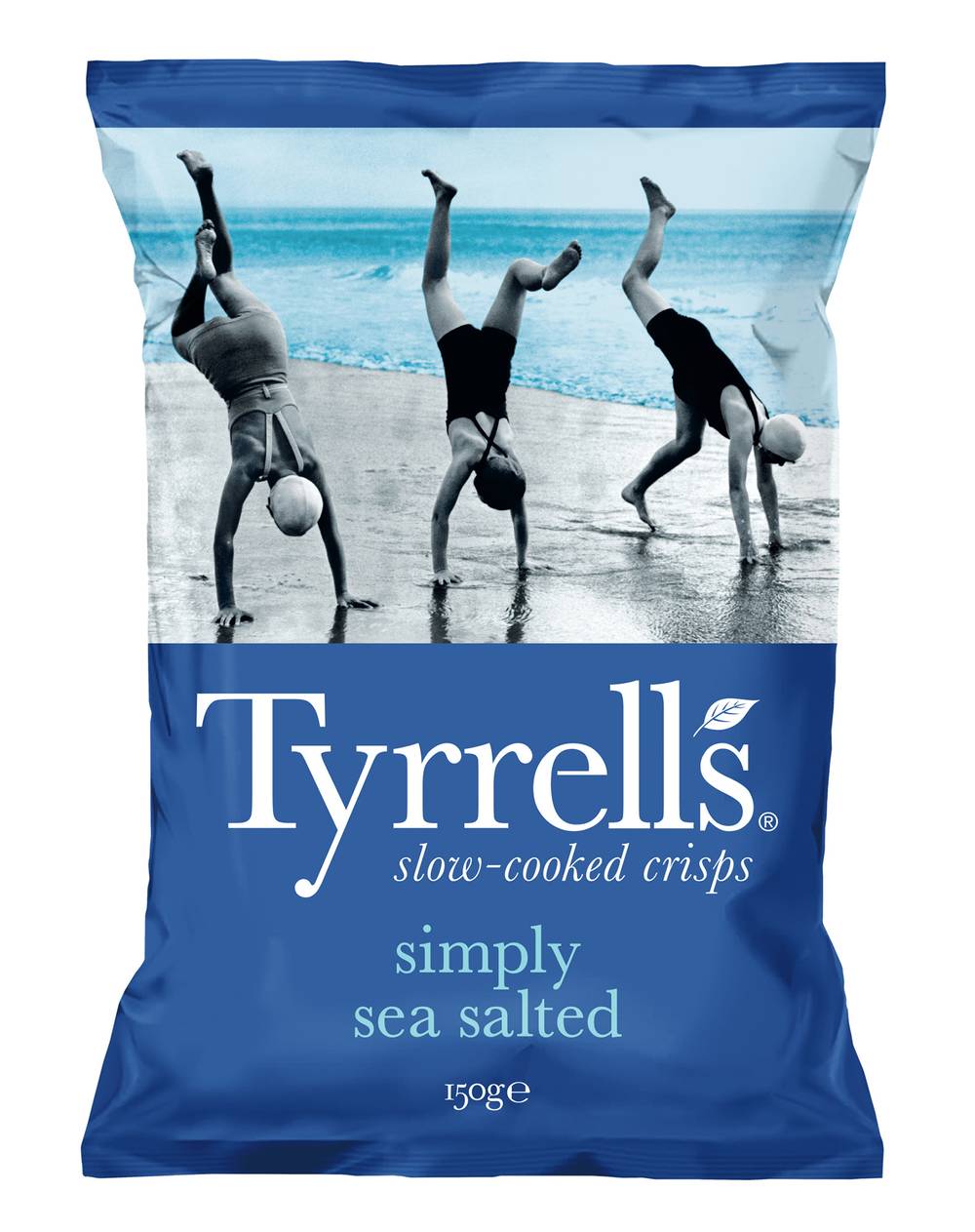 Tyrrell's - Chips de pommes de terre simplement salées au sel de mer (150g)