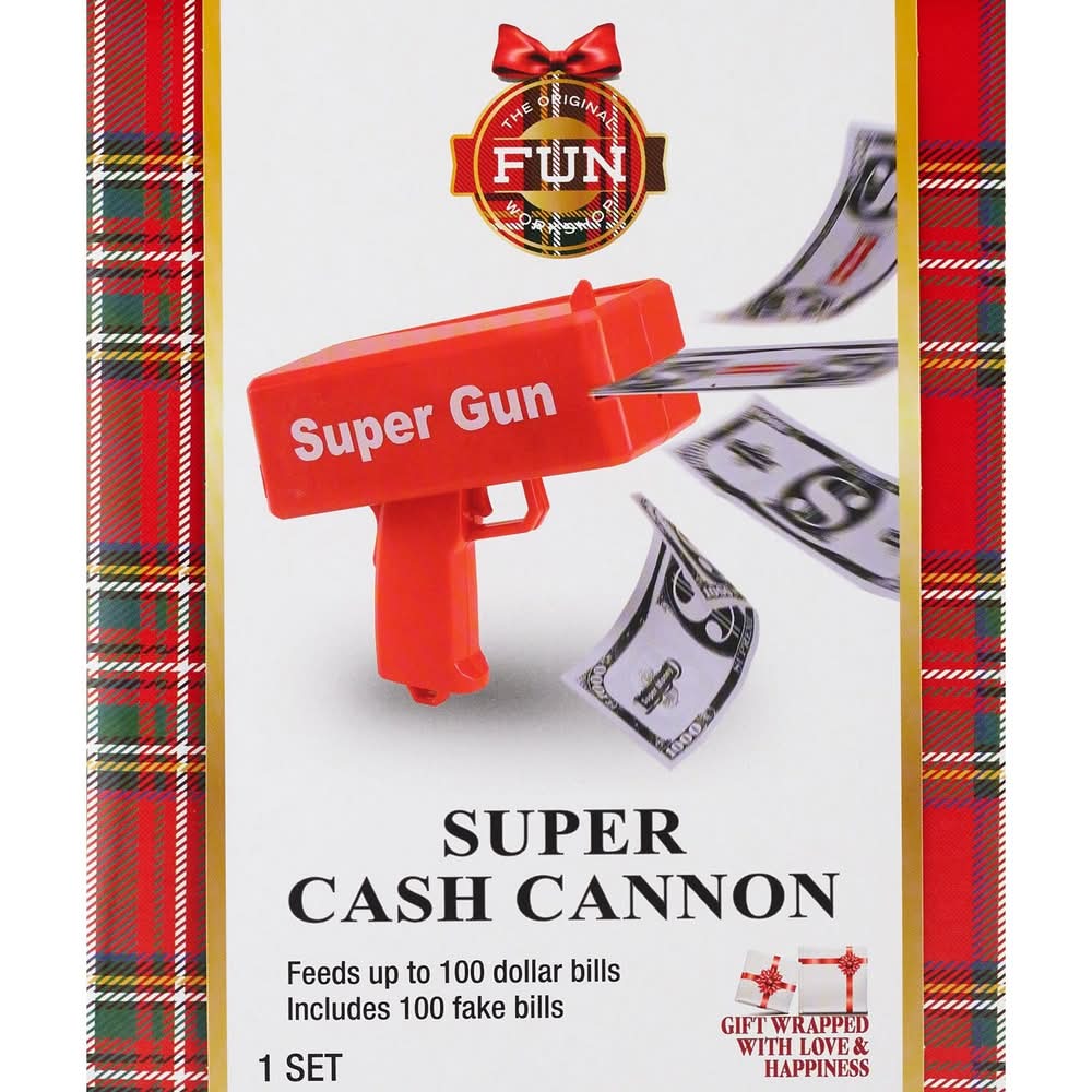 The Original Fun Workshop Super Cash Cannon